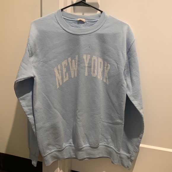 Baby blue New York Sweatshirt - Picture 1 of 1